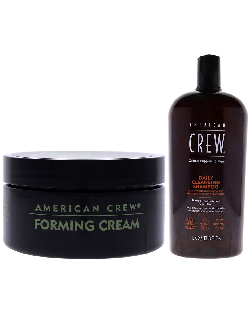 American Crew Forming Cream And Daily Cleansing Shampoo 2pc Kit