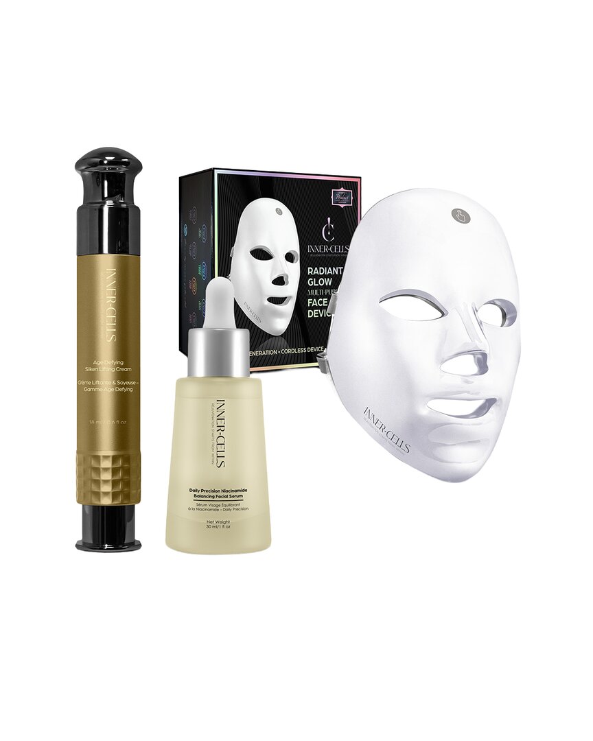 Inner Cells Unisex 1.6Oz Radiant Glow Advanced Firming & Clarity System-Led, Niacinamide, And Peptides