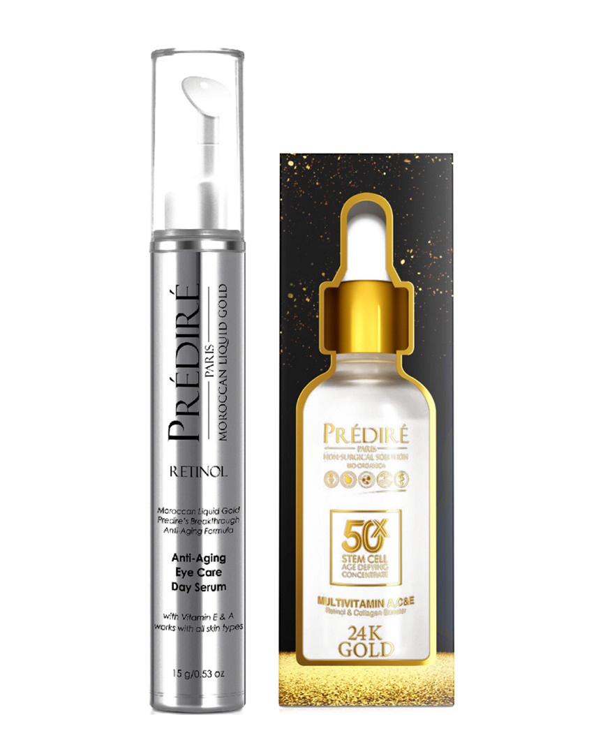 Predire Paris 50x Multivitamin A, C, & E Stem Cell Age Defying 24k Gold &  Intensive Rapid Renewal E