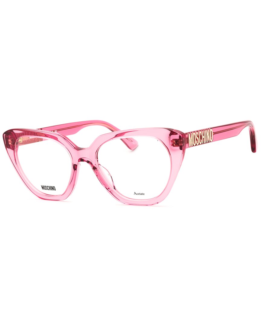 Moschino Women's Mos628 51mm Optical Frames In Pink