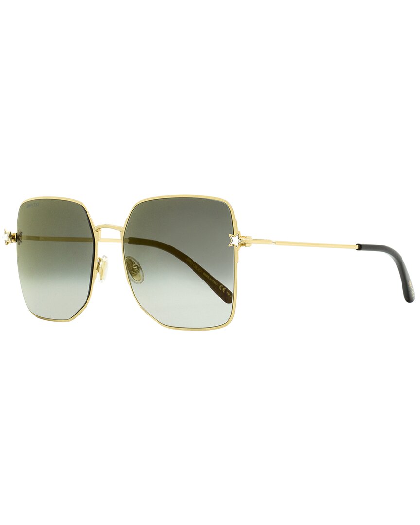 Shop Jimmy Choo Women's Trisha Gsk 58mm Sunglasses In Gold