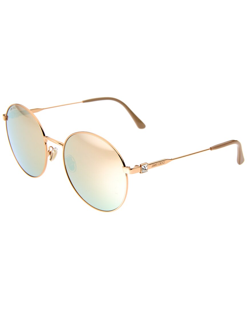 Jimmy Choo Women's Kat/g/sk 58mm Sunglasses In Gold