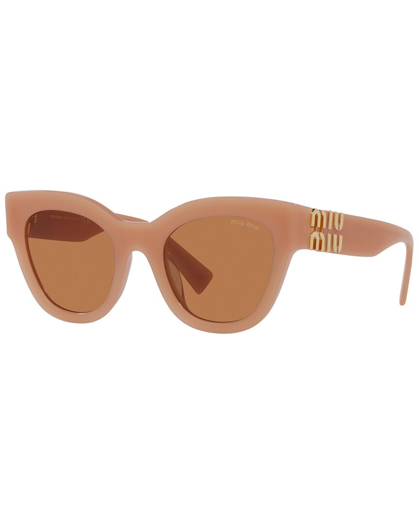 Dior Miu Miu Women's 01ys 51mm Sunglasses In Brown