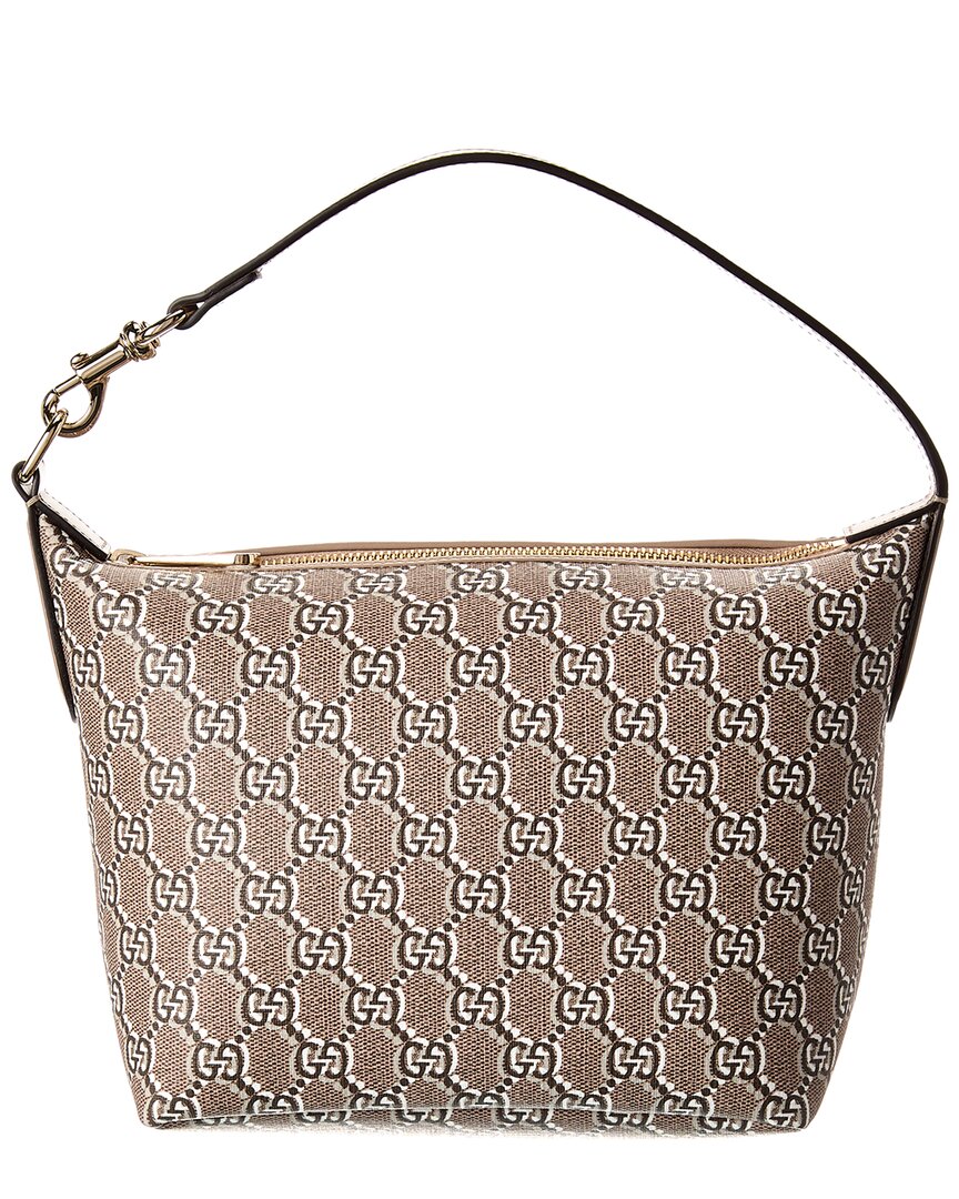 Gucci GG Shadow & Leather Super Mini Shoulder Bag