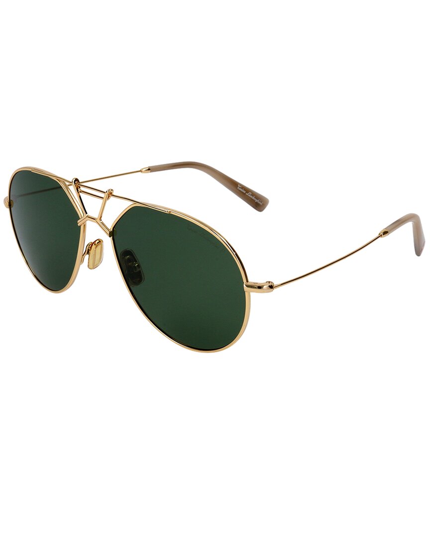 Tonino Lamborghini Men's Tl910s 58mm Polarized Sunglasses In Gold