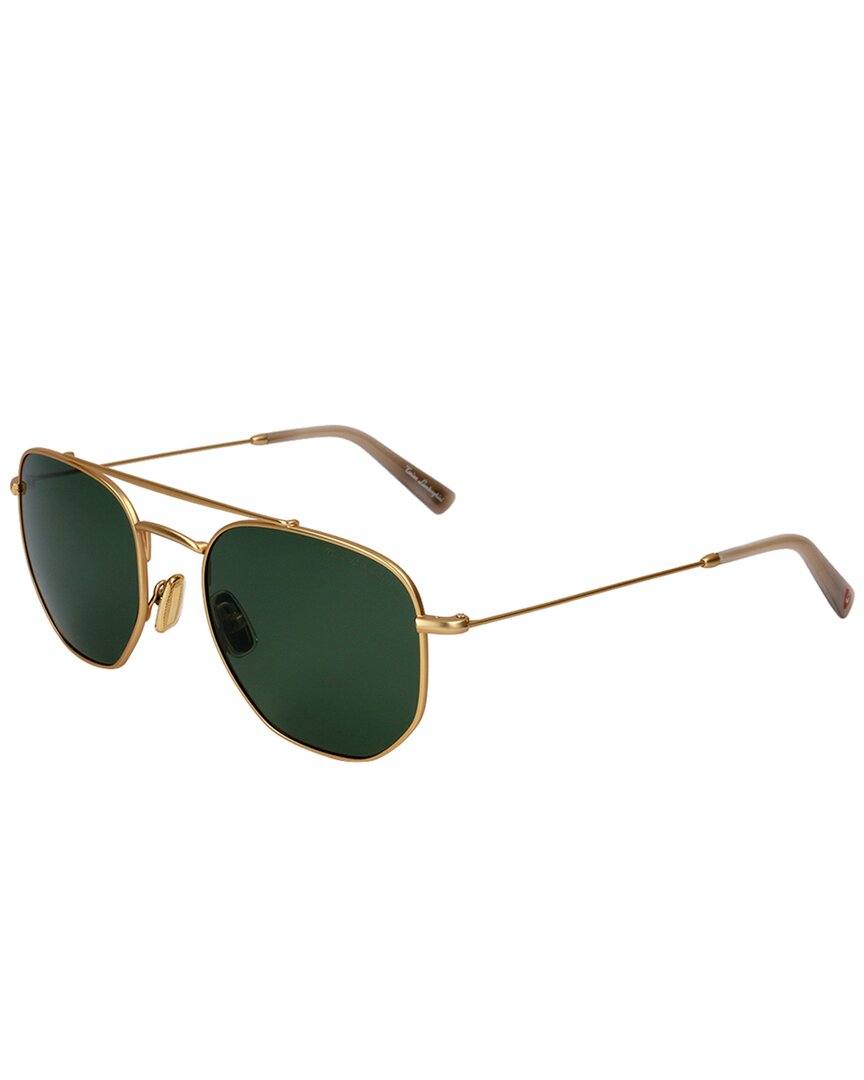 Tonino Lamborghini Men's Tl331s 54mm Polarized Sunglasses In Gold