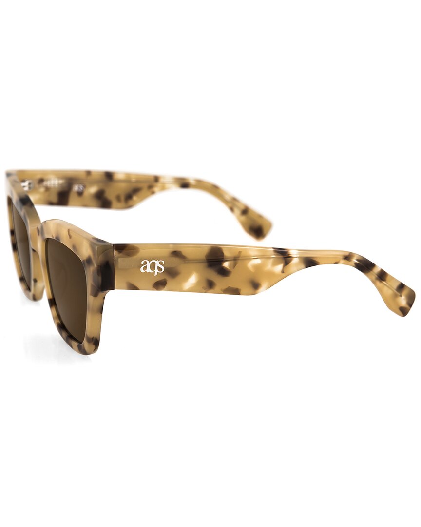 Aqs Unisex Kat 52mm Polarized Sunglasses