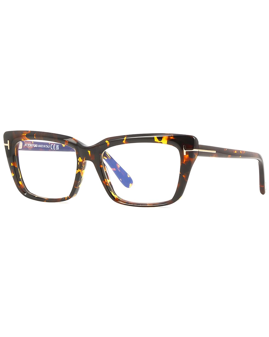 Tom Ford Women's Ft5894-b 56mm Optical Frames In Brown