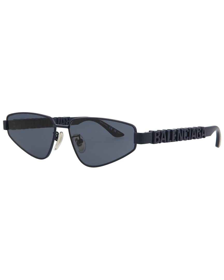Balenciaga Unisex Bb0107s 61mm Sunglasses In Blue