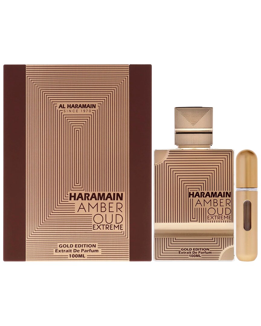 Al Haramain Unisex 3.4oz Amber Oud Extreme Gold Edition Extrait De Parfum Spray