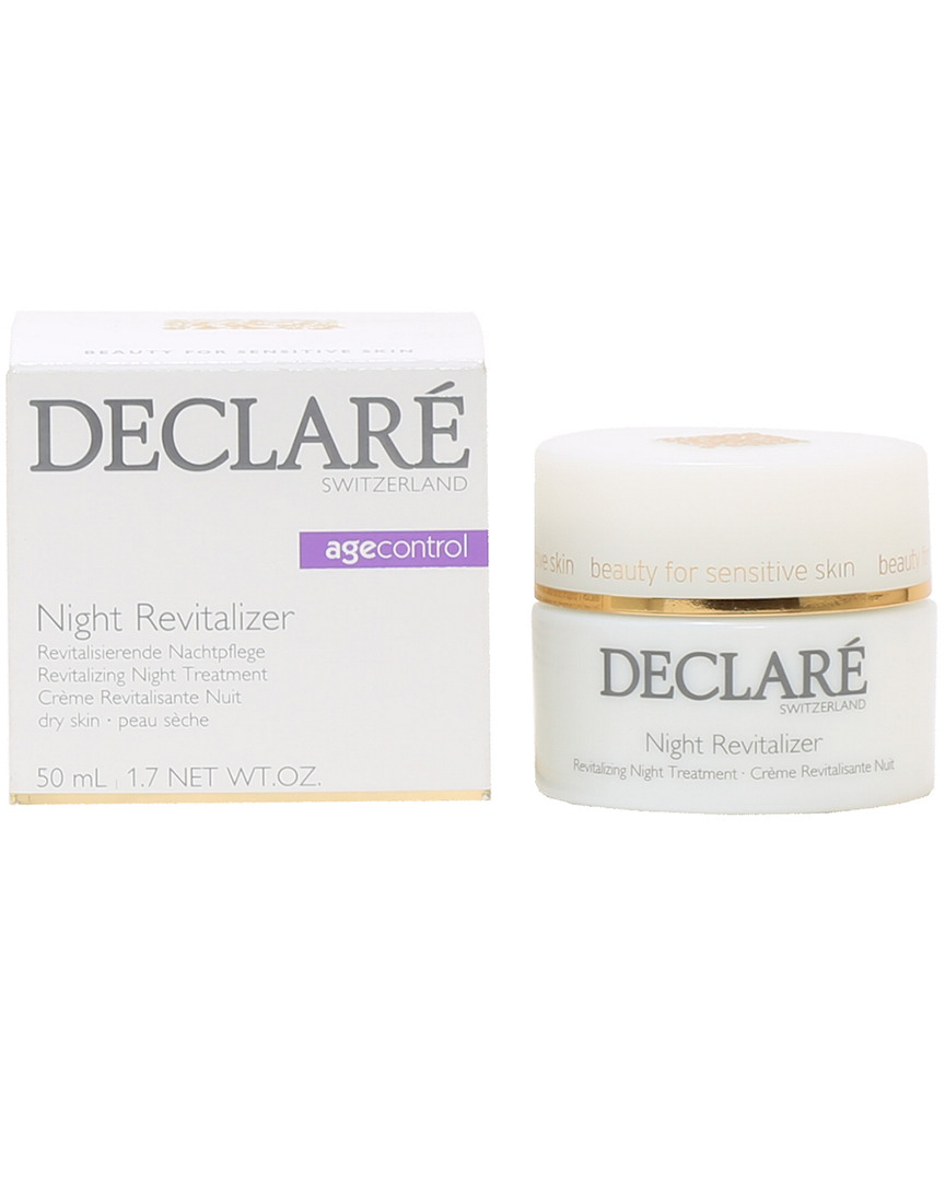 Declare 1.7oz Age Control Night Revital Cream Jar
