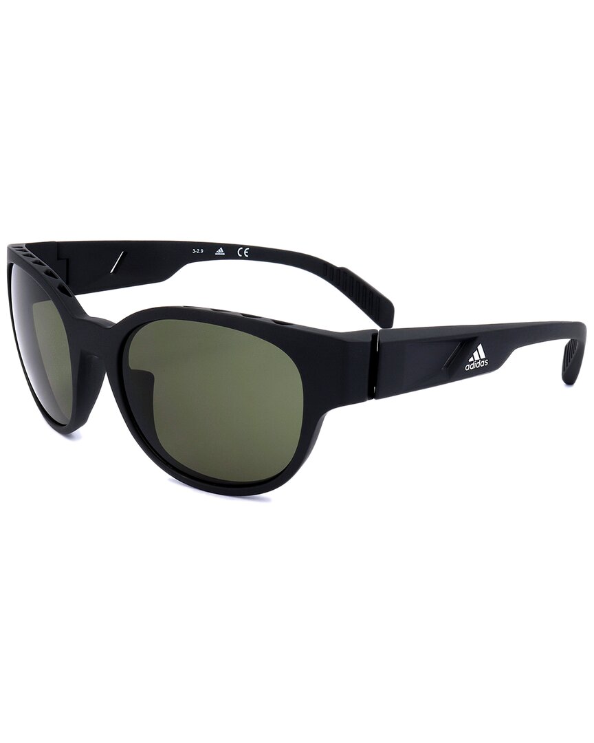 Adidas Originals Adidas Sport Unisex Sp0009 55mm Sunglasses In Black