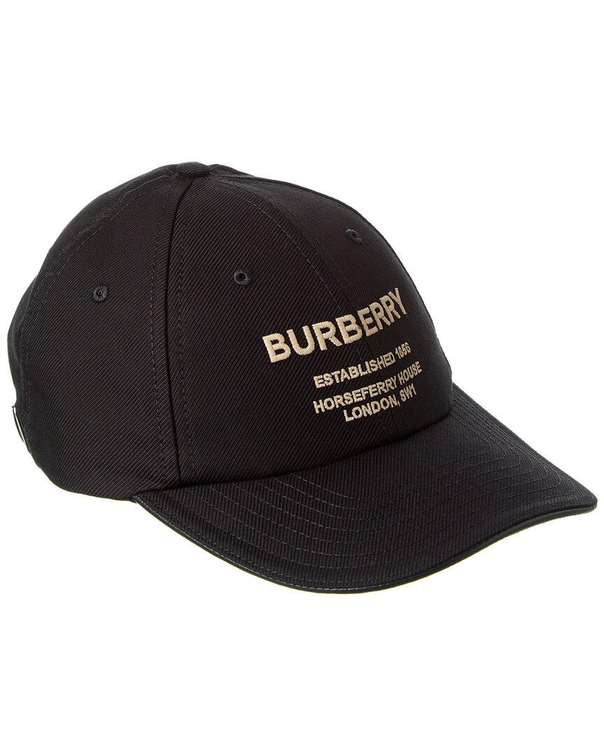BURBERRY BURBERRY HORSEFERRY MOTIF BASEBALL CAP