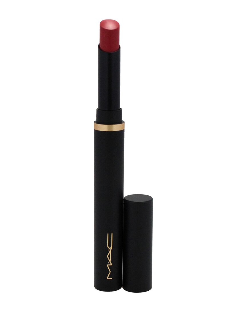 Mac M·a·c Cosmetics Women's 0.07oz 897 Stay Curious Powder Kiss Velvet Blur Slim  Stick In Red