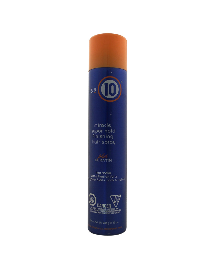 It's A 10 Its A 10 10oz Miracle Super Hold Finishing Hair Spray Plus Keratin