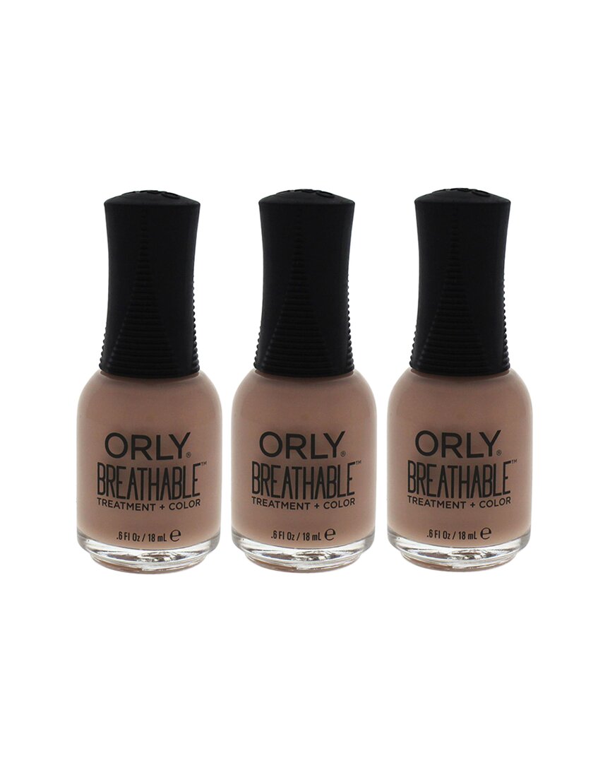 Orly Women's 0.6oz 20907 Nourishing Nude Breathable Treatment Plus Color In Multi