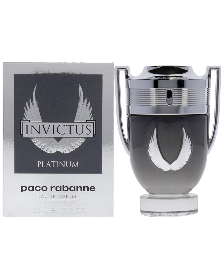 Shop Rabanne Paco  Men's 1.7oz Invictus Platinum