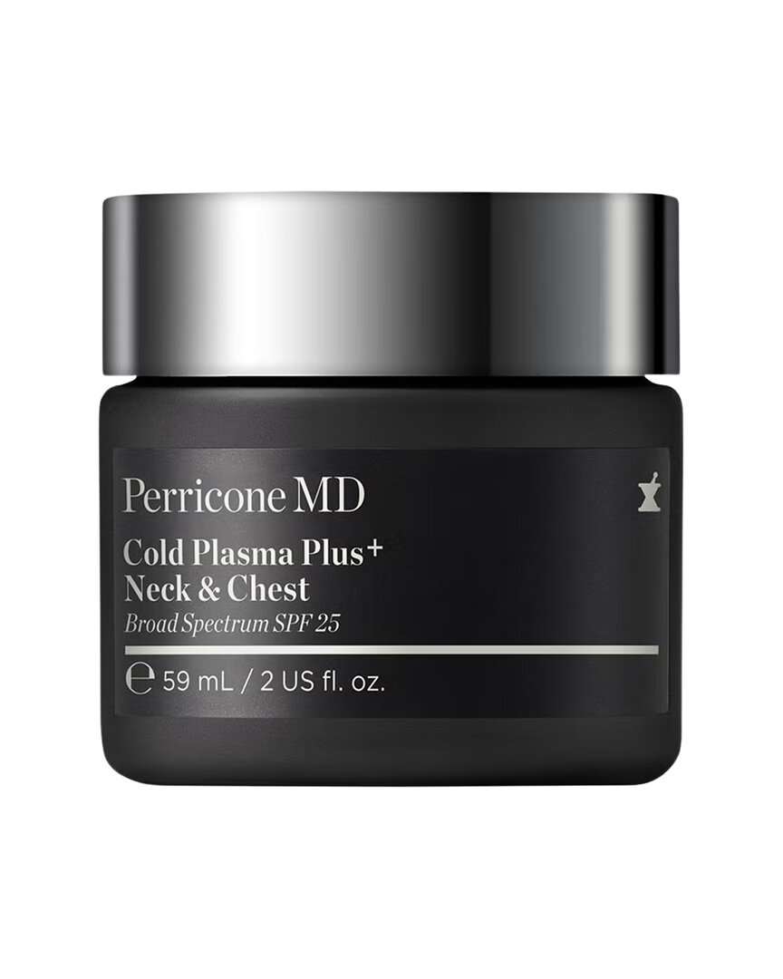 Perricone Md 2oz Cold Plasma Plus Neck & Chest Spf 25 Moisturizer In Transparent