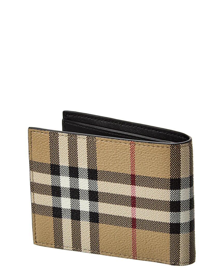 Burberry Check Bifold Wallet
