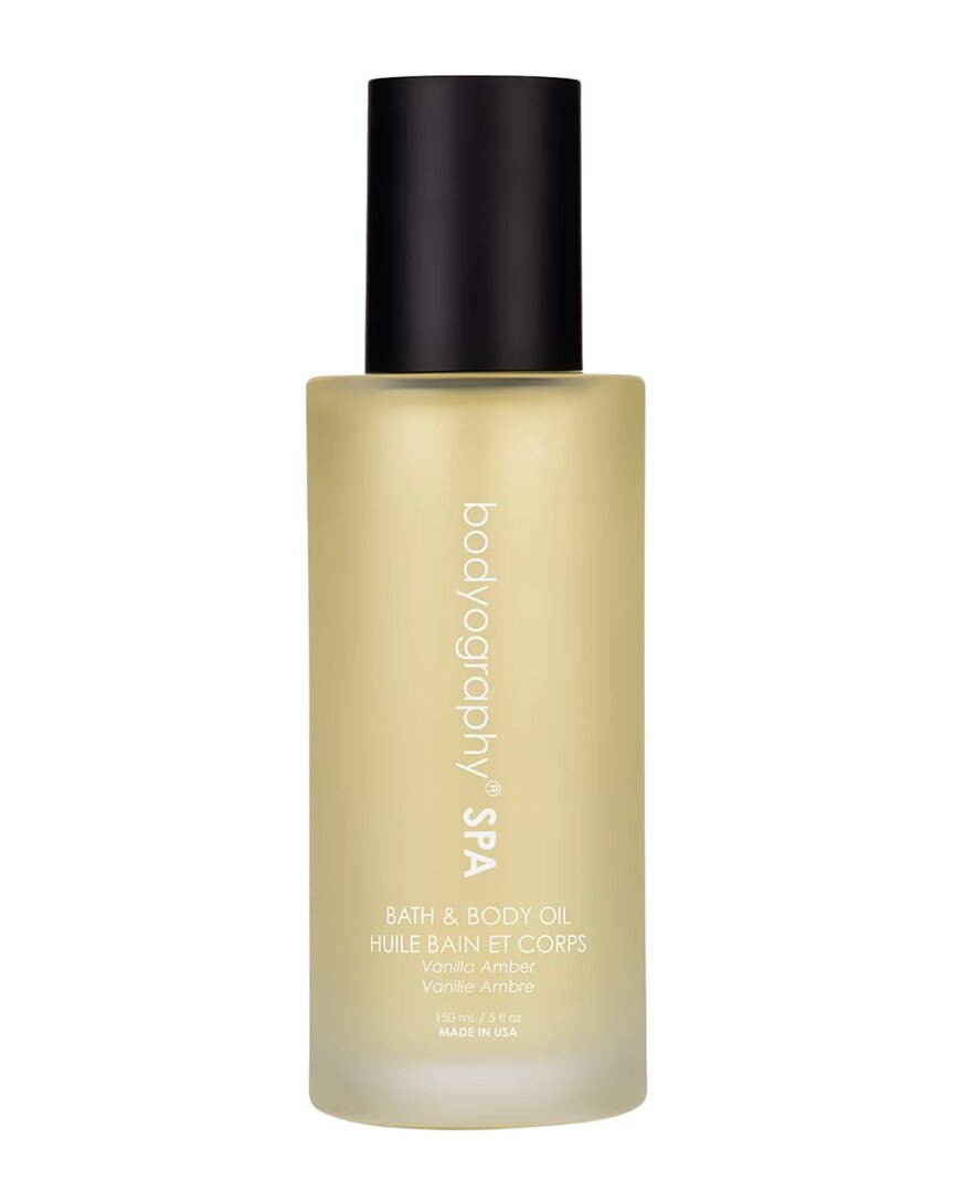 Bodyography ® 5oz Spa Bath And Body Oil - Vanilla Amber