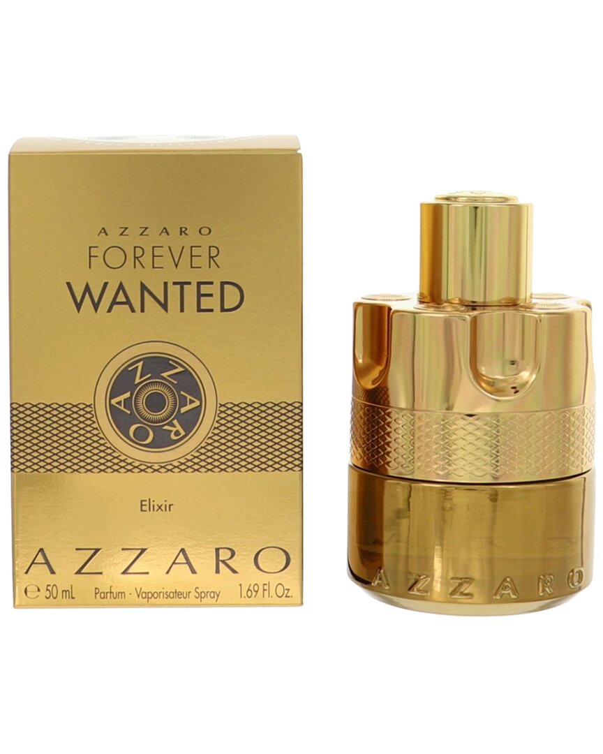 Azzaro Men's 1.69oz  Forever Wanted Elixir Eau De Parfum Spray In Transparent