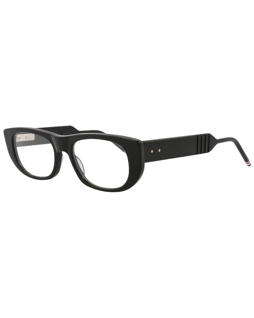 Thom Browne Unisex Tbx417 53mm Optical Frames In Black