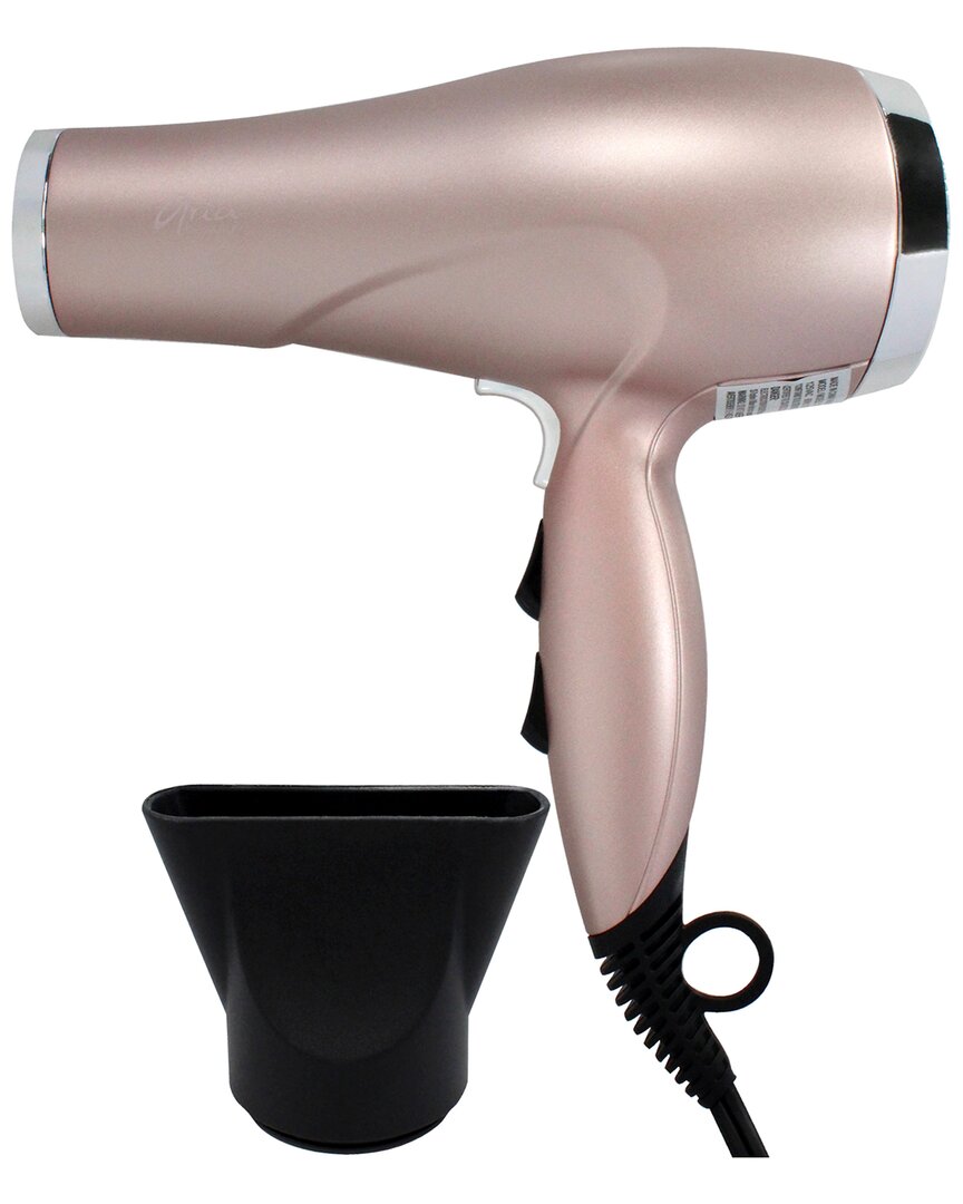 Aria Beauty Women's Rose Gold Iconic Blow Dryer In White
