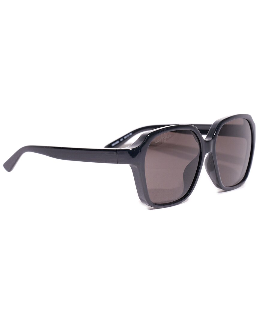 Balenciaga Unisex Bb0153sa 58mm Sunglasses In Black