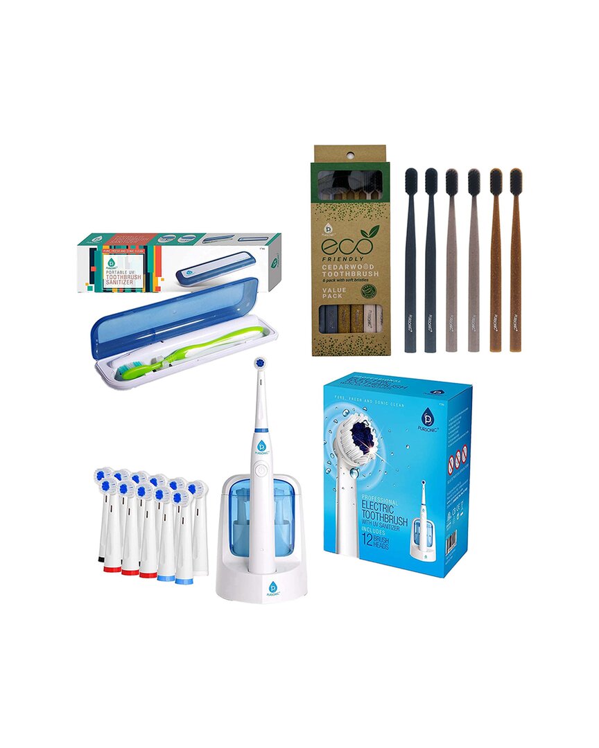 Pursonic Unisex Family Dental Care Bundle