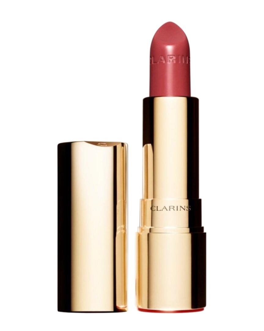 Clarins 0.1oz 756s Guava Joli Rouge Brilliant Perfect Shine Sheer Lipstick In White