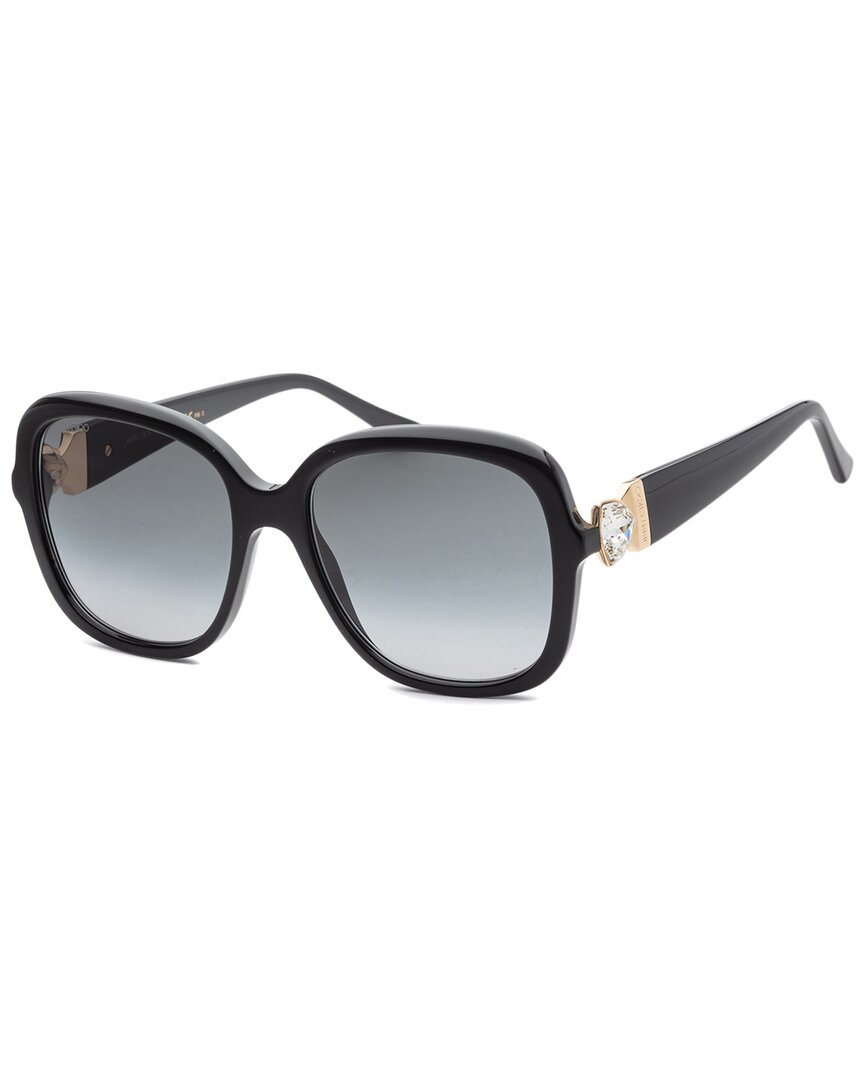 Jimmy Choo Women's Sadis 56mm Sunglasses In Black