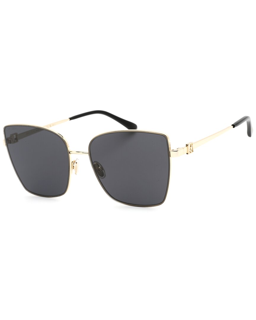 Shop Jimmy Choo Women's Vella/s 59mm Sunglasses In Black