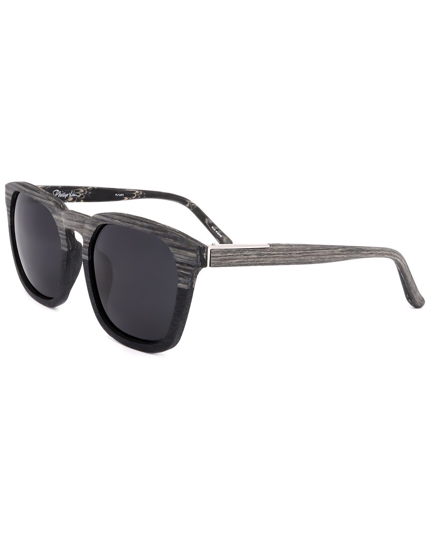 Linda Farrow X Phillip Lim Men's Pl169 55mm Sunglasses In Grey