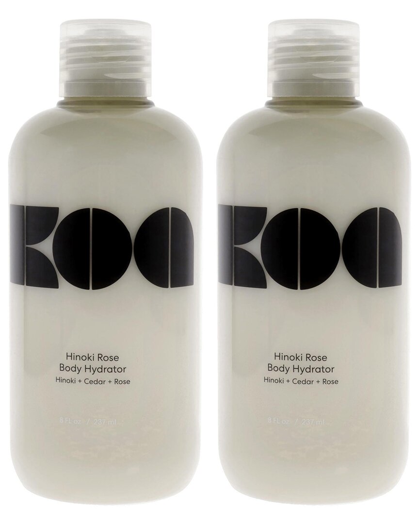 Koa 8oz Hinoki Rose Body Hydrator - Pack Of 2