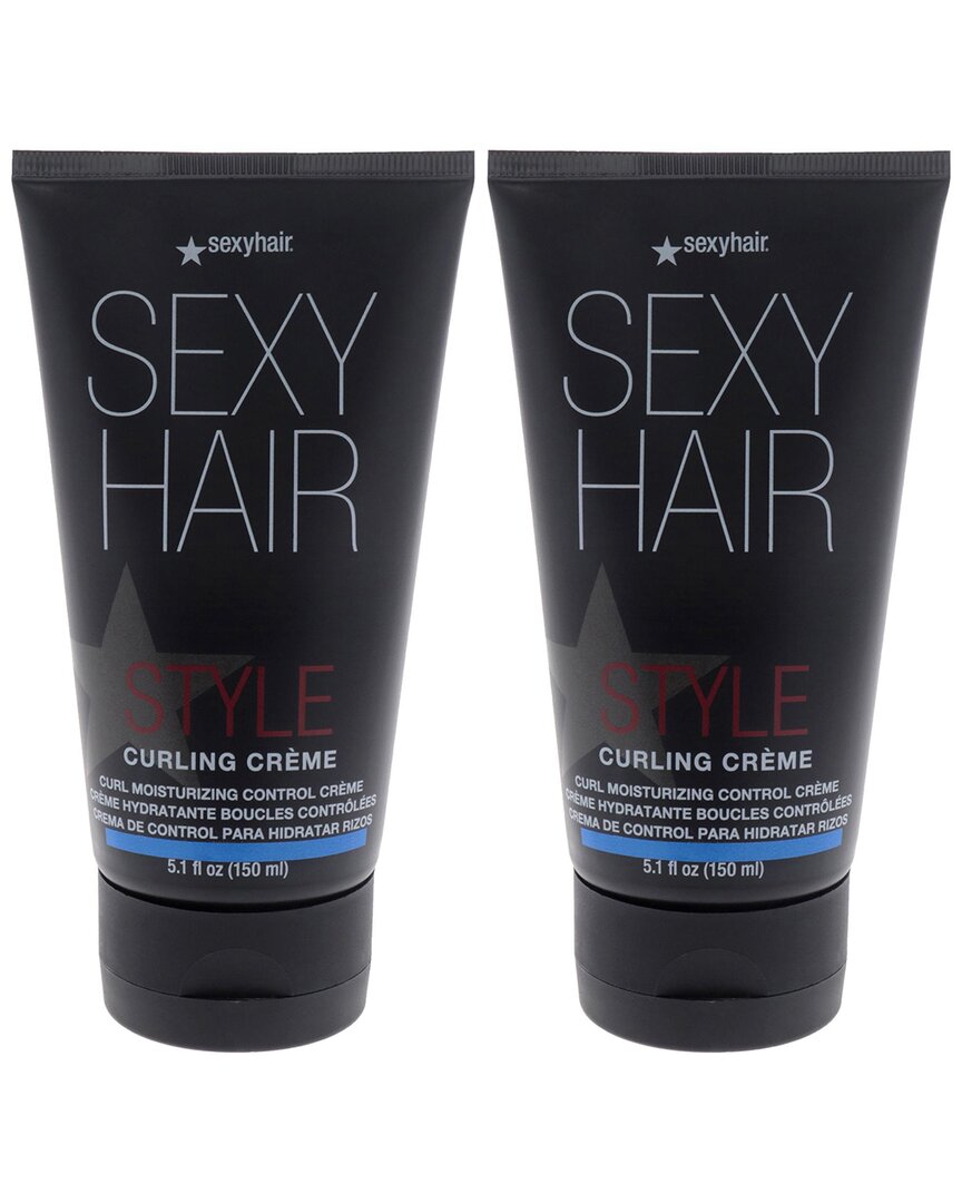 Sexy Hair Unisex 5.1oz Style  Curling Creme - Pack Of 2 In Transparent