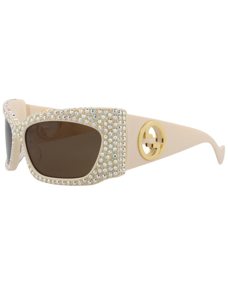 Gucci Women's Gg1412s 62mm Sunglasses In Neutral