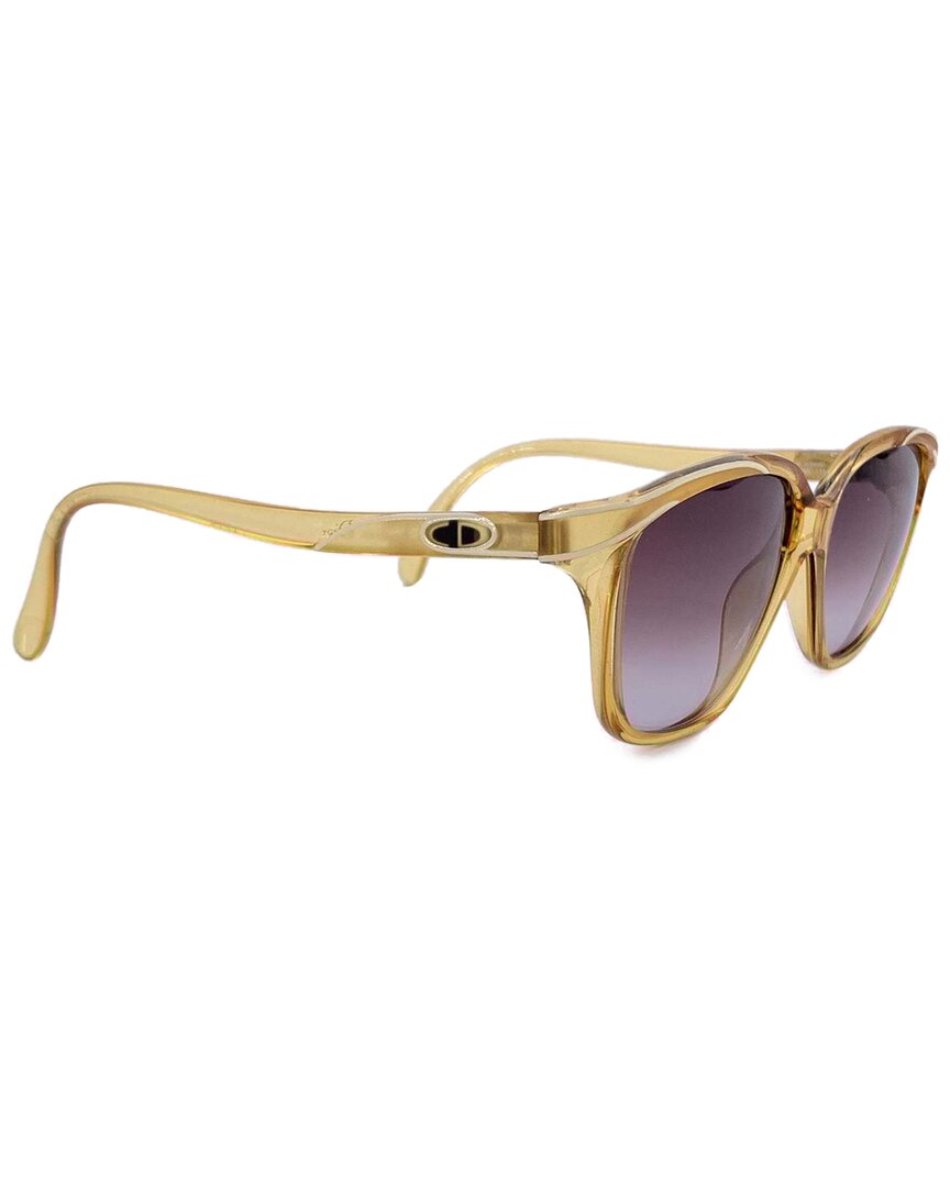 Dior Plastic Sunglasses (authentic Pre-loved) In Gold