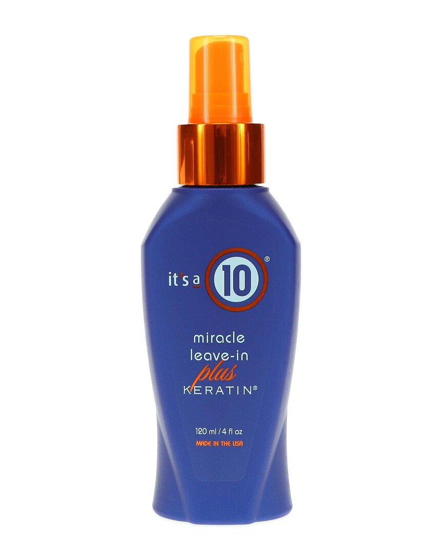 It's A 10 4oz Miracle Leave-in Plus Keratin