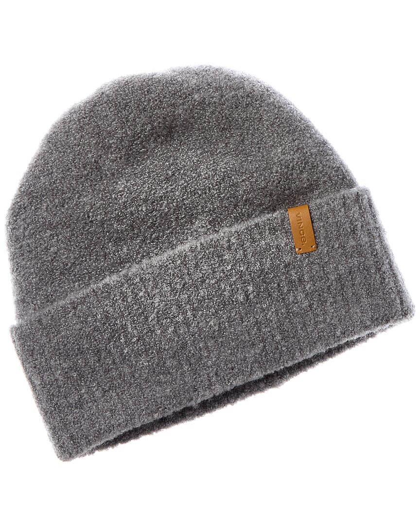 VINCE Wool Cashmere Blend Hat Vince Boucle Cuffed Wool & Cashmere-Blend Hat Women main image 4