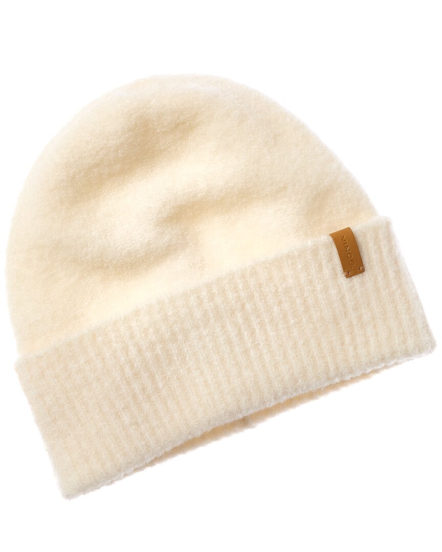 Vince Boucle Cuffed Wool & Cashmere-Blend Hat Women display picture 3