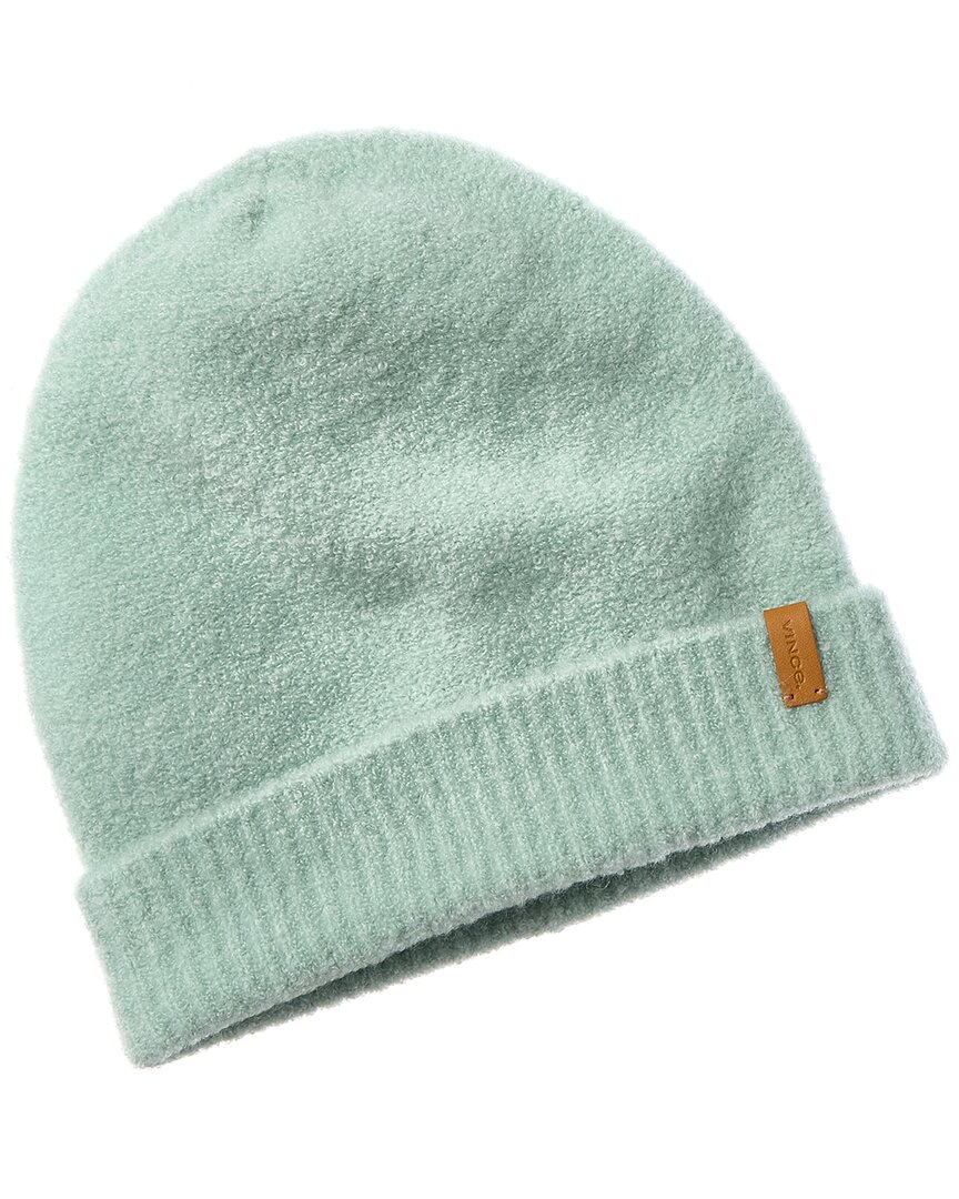 Vince Boucle Cuffed Wool & Cashmere-Blend Hat Women display picture 3