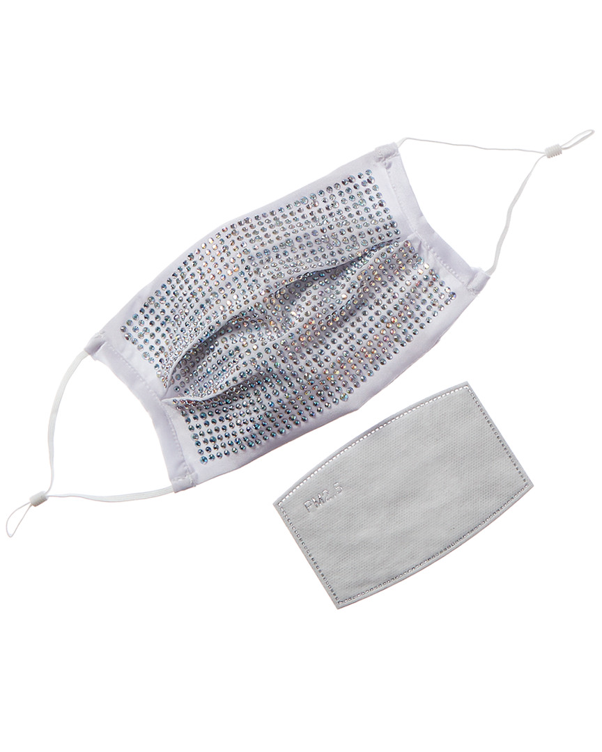 Gemelli Cloth Face Mask In White