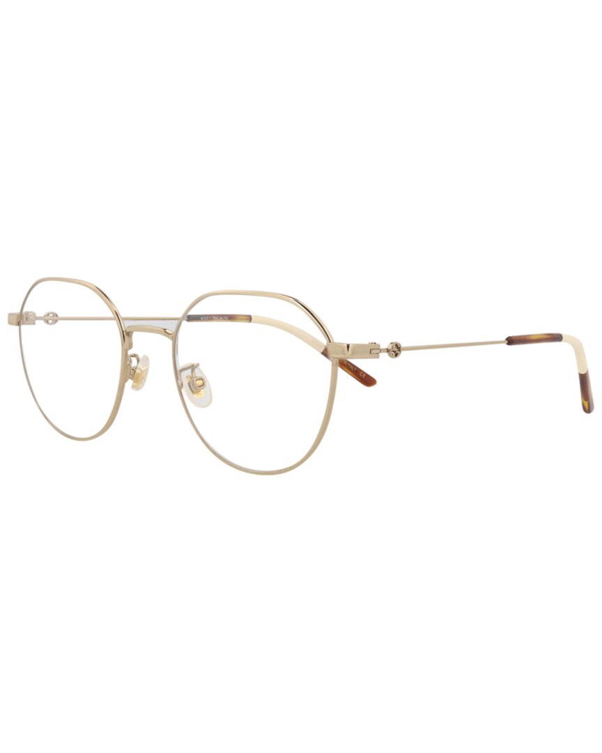 Gucci Women's 51mm Optical Frames In Gold