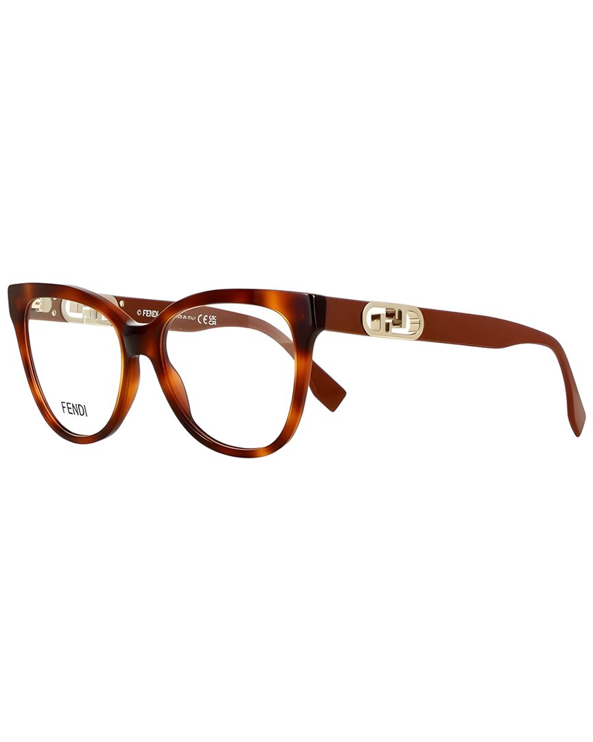 Fendi Women's 54mm Optical Frames In Brown