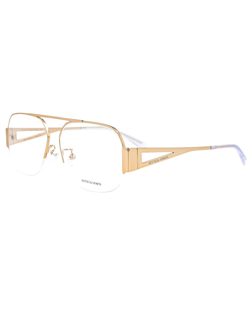 Bottega Veneta Women's Bv1067o 56mm Optical Frames In Gold
