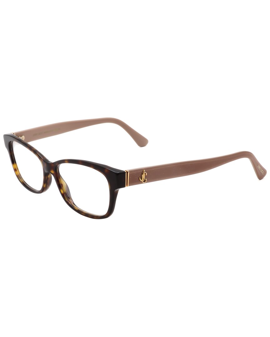 Jimmy Choo Women's 52 Mm Eyeglasses In Brown