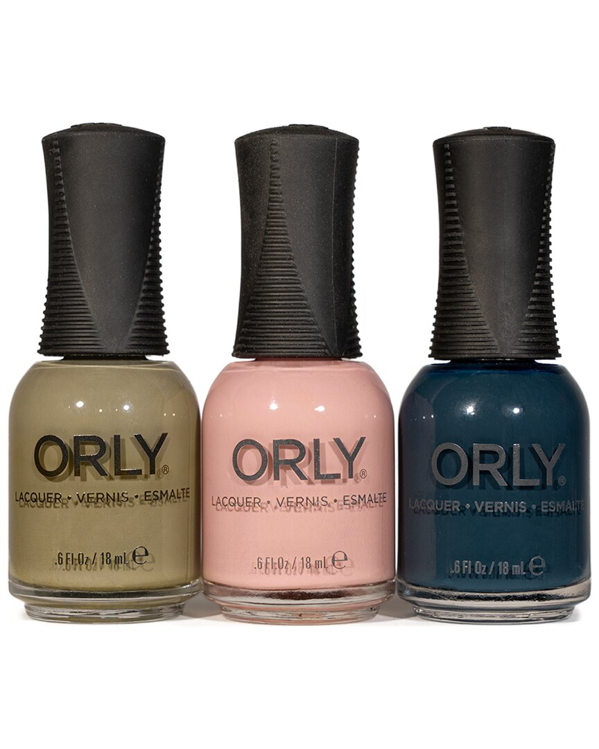 Shop Orly 3pc Nail Polish Set: Olive You Kelly, Rose All Day, Midnight Oasis