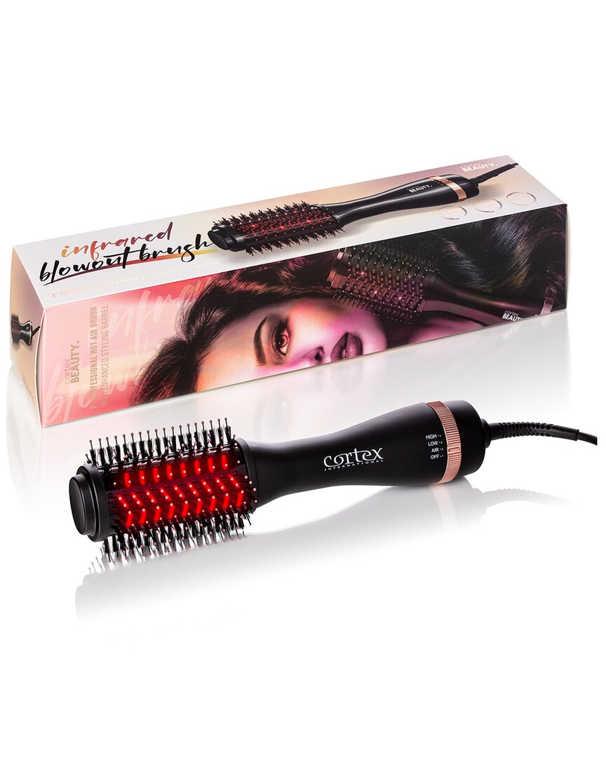 CORTEX BEAUTY CORTEX BEAUTY INFRARED BLOWOUT BRUSH | 2 PROFESSIONAL HOT BRUSH 