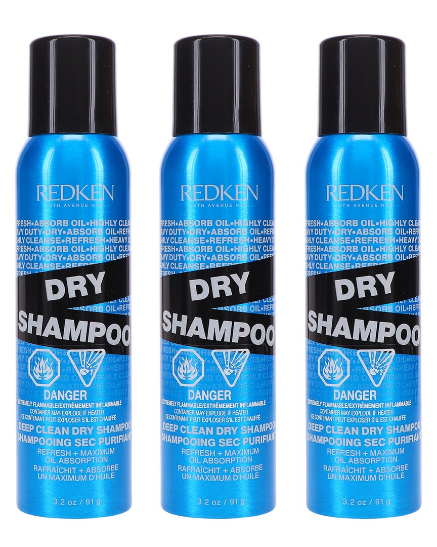 Redken 3.1oz Deep Clean Dry Shampoo 3 Pack