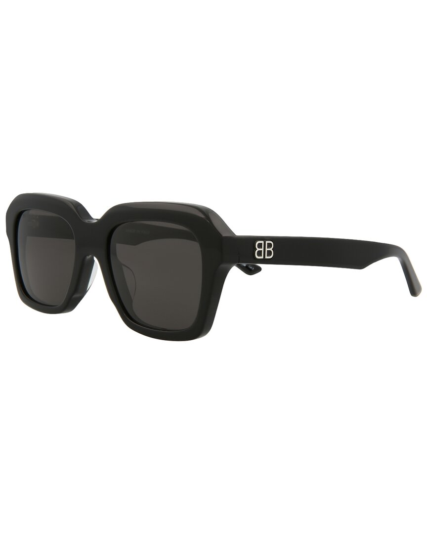 Balenciaga Unisex Bb0127s 53mm Sunglasses In Black